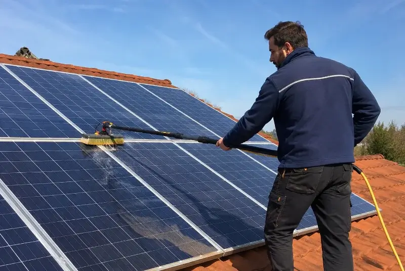 Nettoyage et entretien de panneaux solaires à Althen-des-Paluds