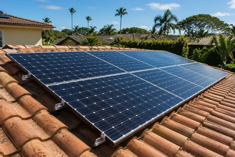 Installation de panneaux solaires à Althen-des-Paluds