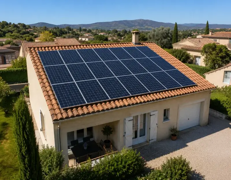 Prime à l'autoconsommation panneaux solaires Althen-des-Paluds — aide financière de l'État